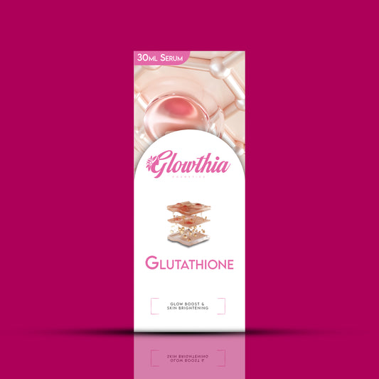 Glowthia Glutathione Face Serum – 30ml | Glow Boost & Skin Brightening with Niacinamide & Hyaluronic Acid
