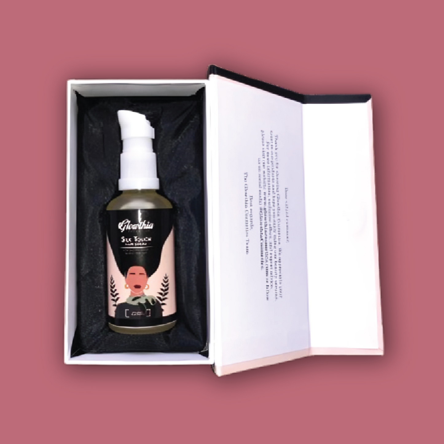 Glowthia Silk Touch Hair Serum – 50ml | Argan Oil & Vitamin E for Smooth, Shiny & Frizz-Free Hair